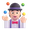 person juggling emoji